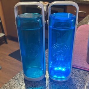 Disney Blue Avengers Water Bottles